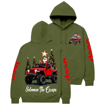 Solommon The Escape Merry Christmas Jp Casual Hoodie