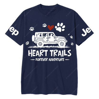 Forever Adventure Heart Trails Jp T-Shirt