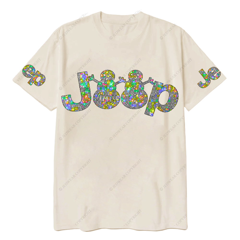 Merry Christmas Snowman Bling Jp T-Shirt