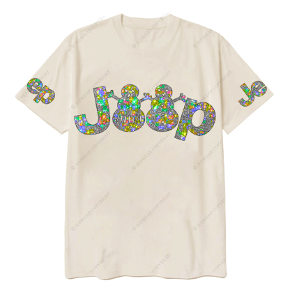 Merry Christmas Snowman Bling Jp T-Shirt
