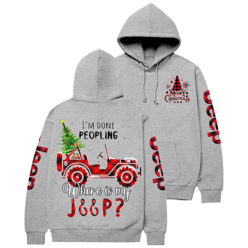 I'm Done Peopling Where Is My Jp Casual Hoodie