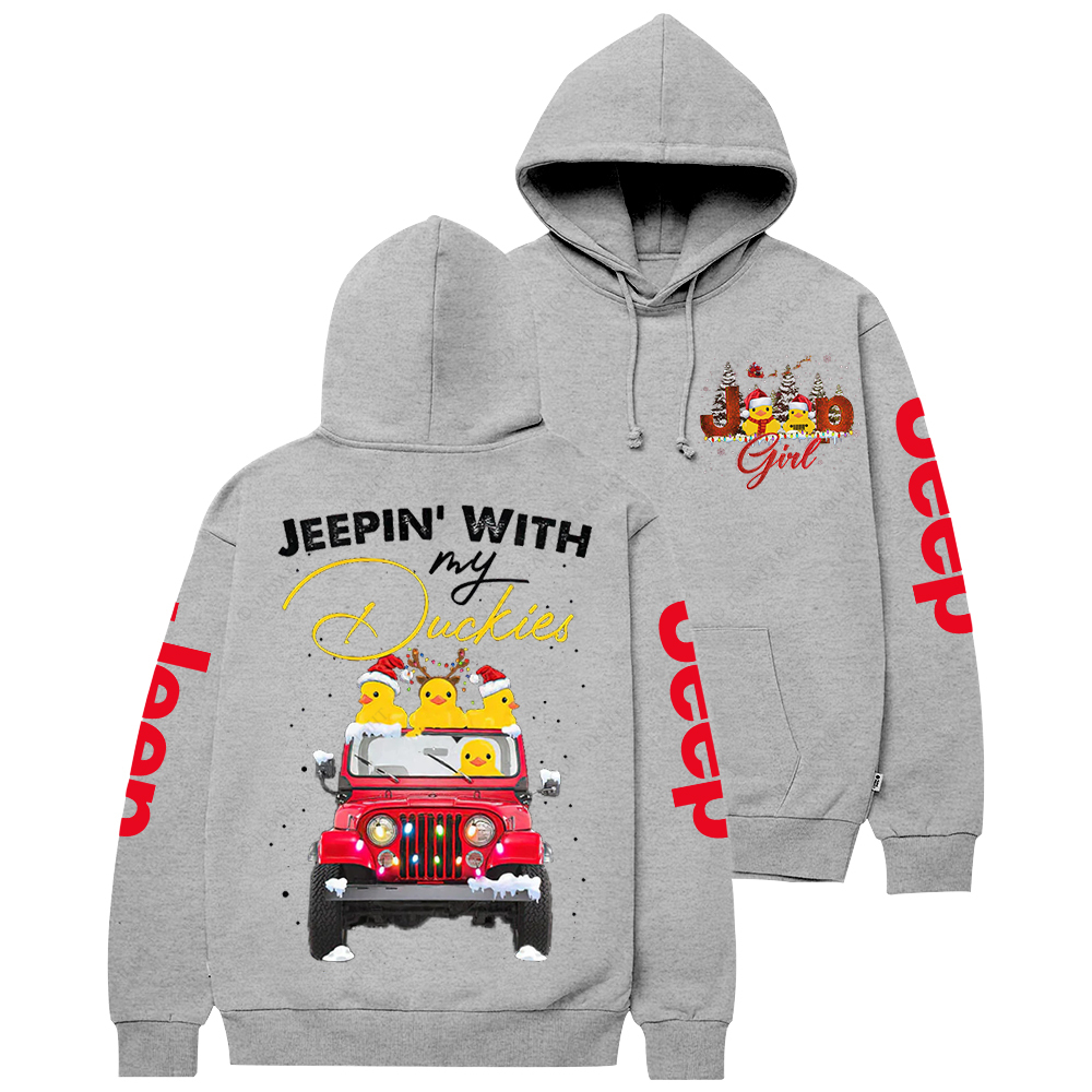 Duckies Jp Christmas Jp Casual Hoodie