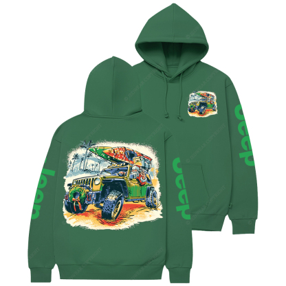 Santa Goes Anywhere Jp Casual Hoodie
