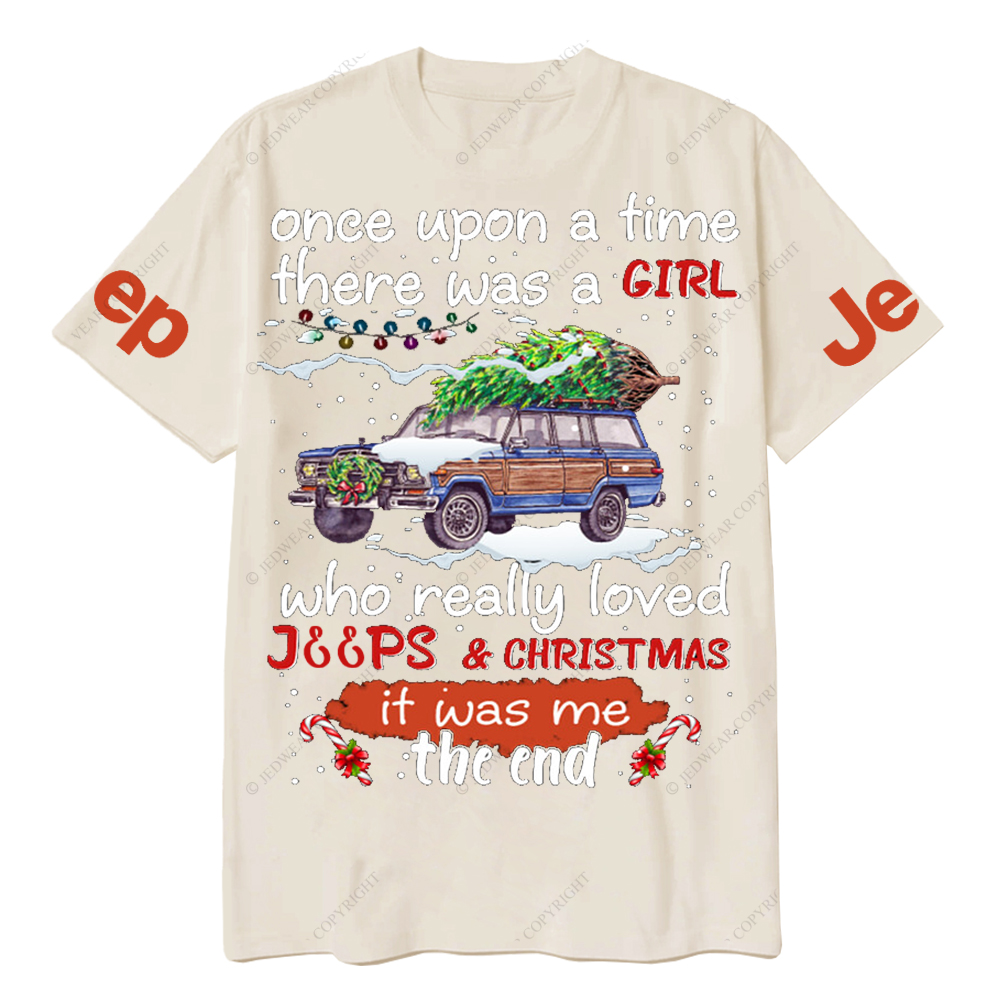 Once Upon A Time There Was A Girl Jp T-Shirt