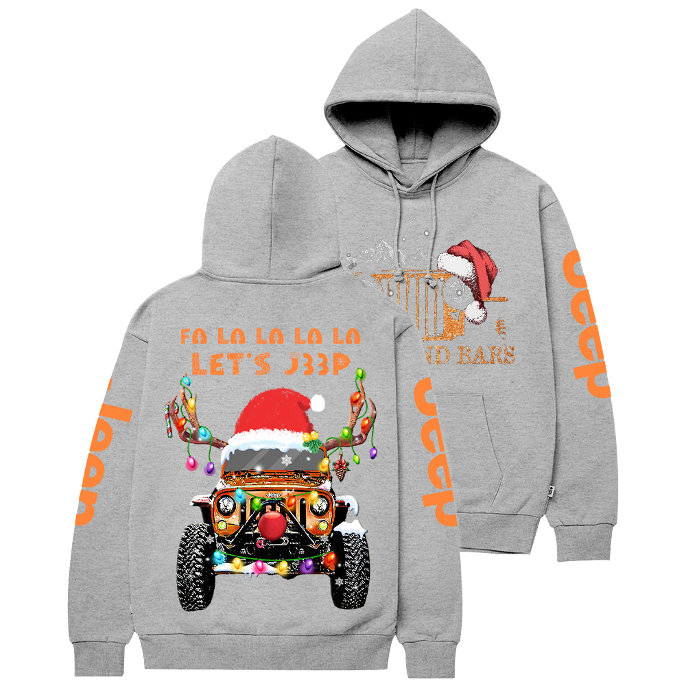 Merry Christmas Fa La La La La Let’s Jp Casual Hoodie