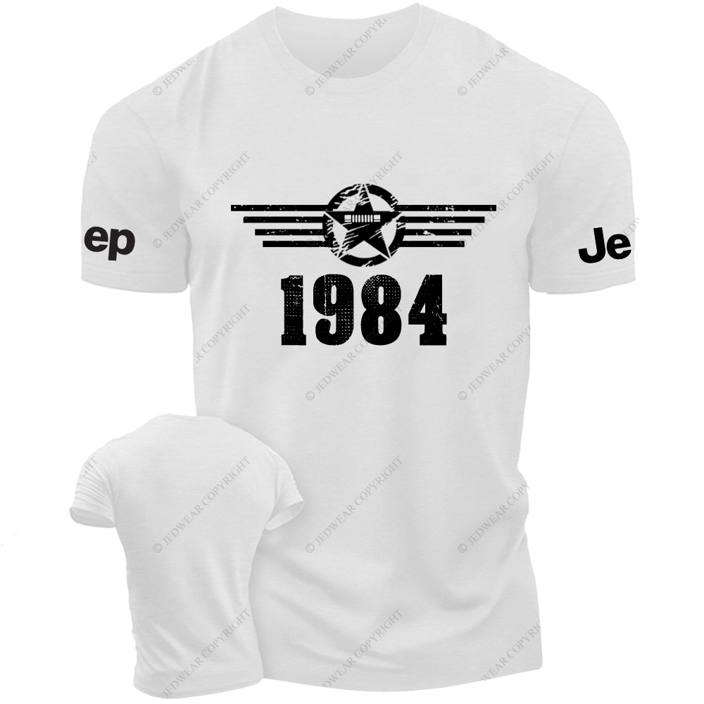 XJ Military Star Rectangle Time Since 1984  Jp T-Shirt