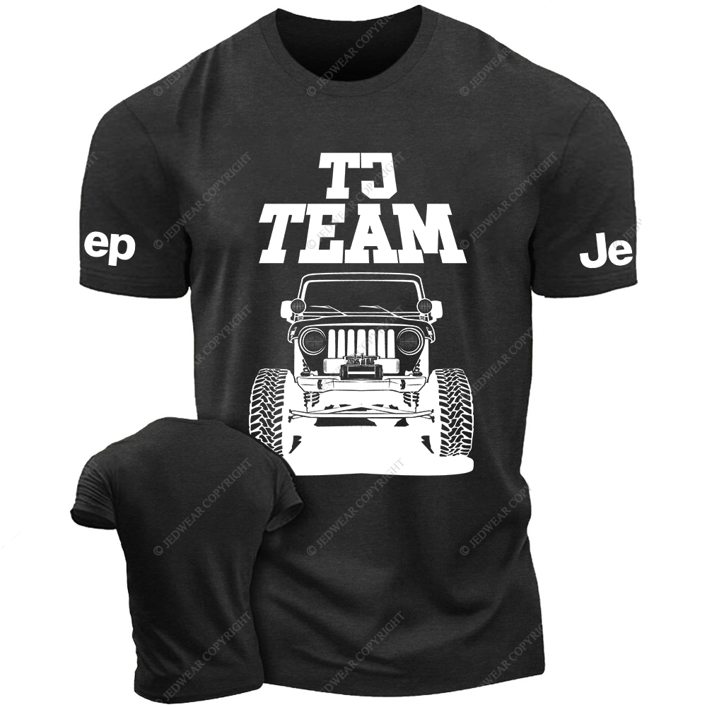 TJ Team  Off-Road Vehicle Driving On The Road Jp T-Shirt