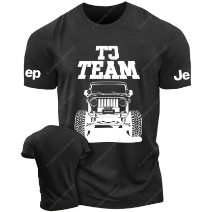 TJ Team  Off-Road Vehicle Driving On The Road Jp T-Shirt