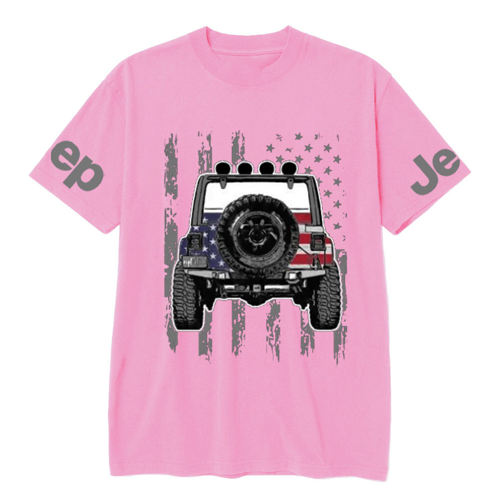 Jp Wrangler US Flag Jp Lover T-Shirt