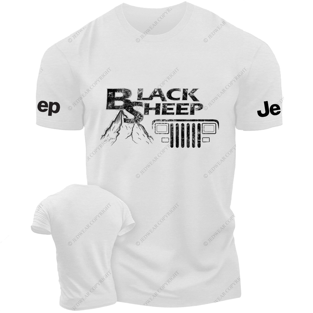 Jp Black Sheep Mountains Silhouette  Jp T-Shirt