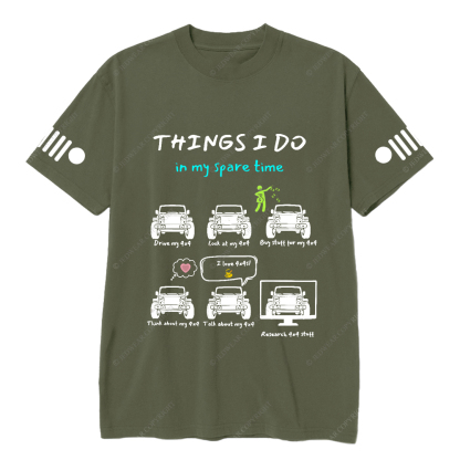 Jp Girl Things I Do In My Spare Time 20+ Views In The Last 24 Hours Jp T-Shirt