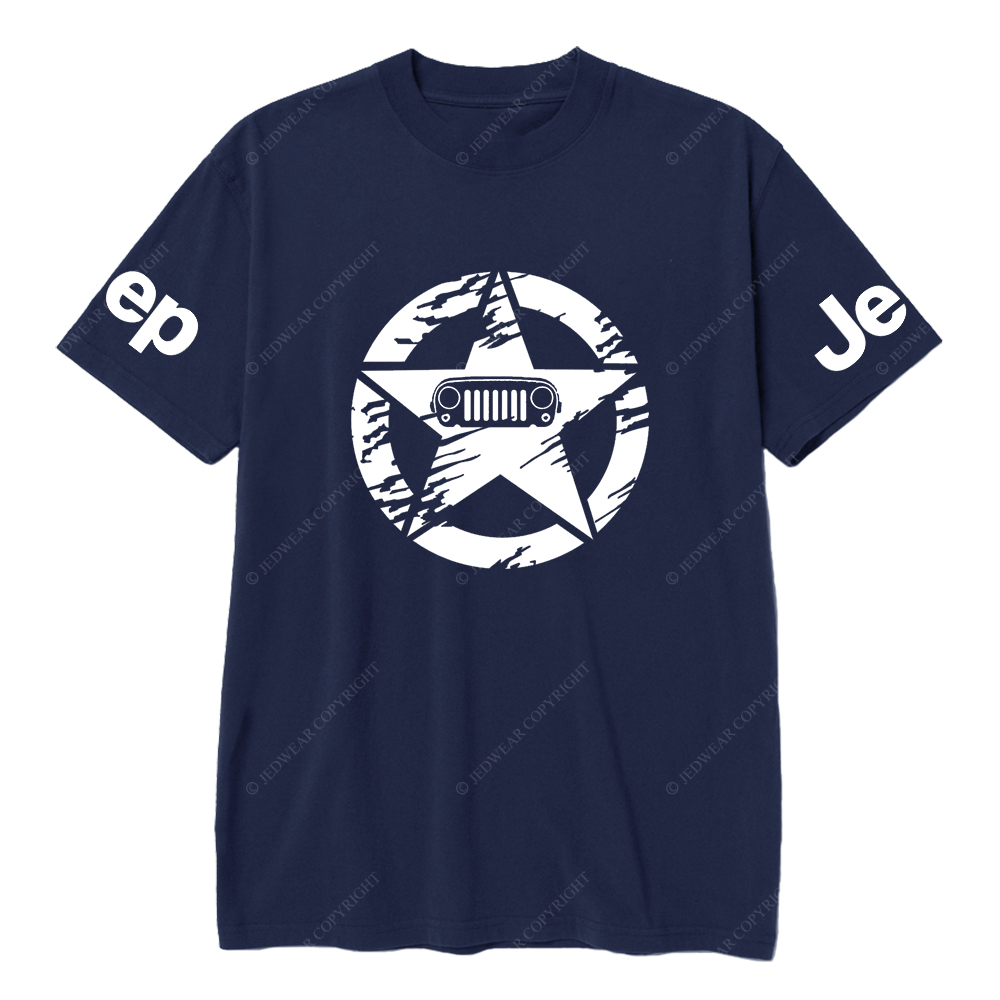 Military Star Military Green Designs JP T-Shirt