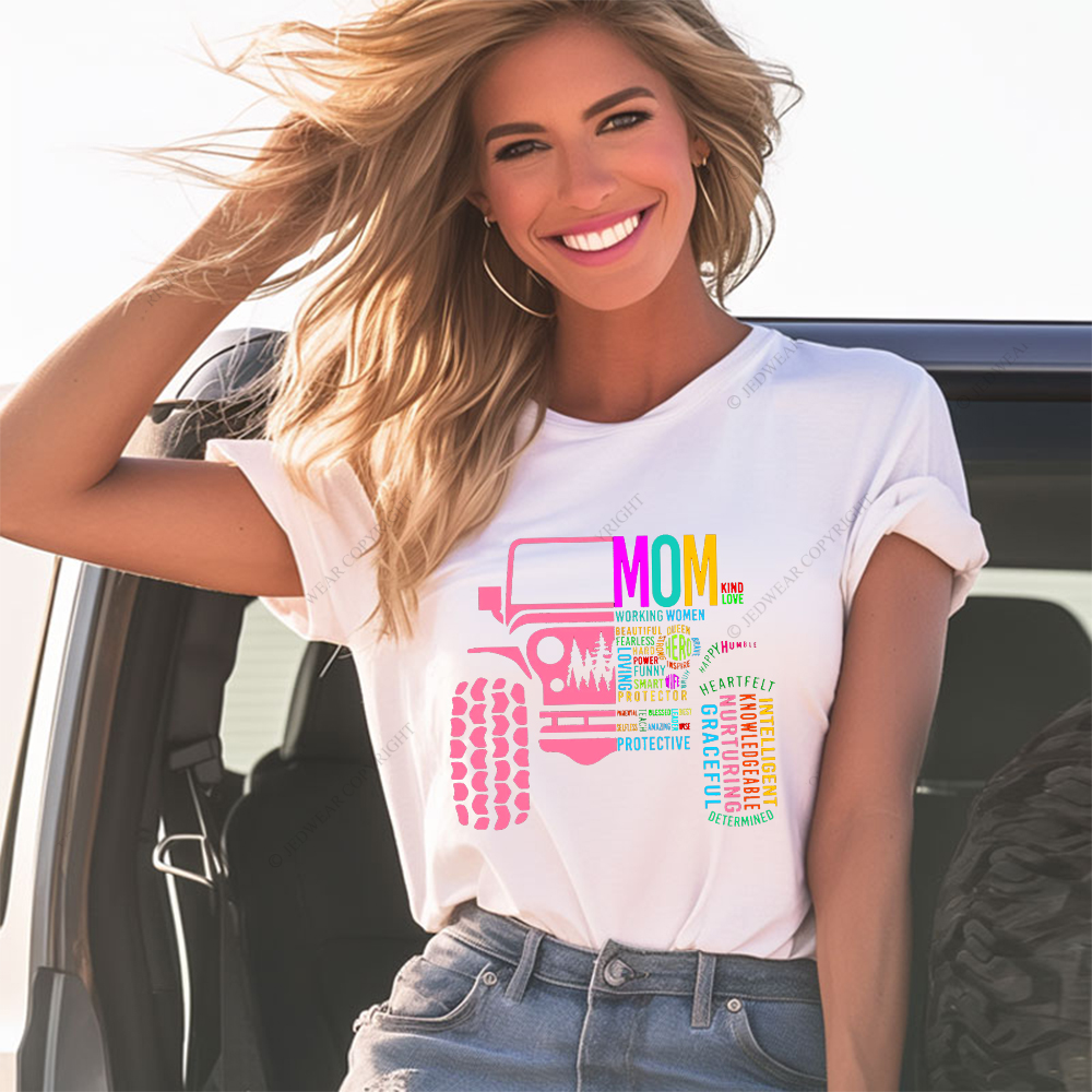 Mom 4X4 Offroad Car Mom Life Off-Road Girl Jp T-Shirt