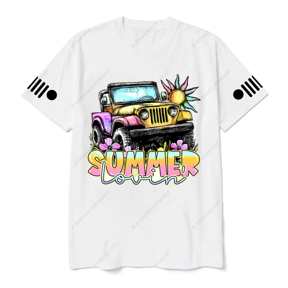 Colorful 4x4 Summer Lovin T-Shirt