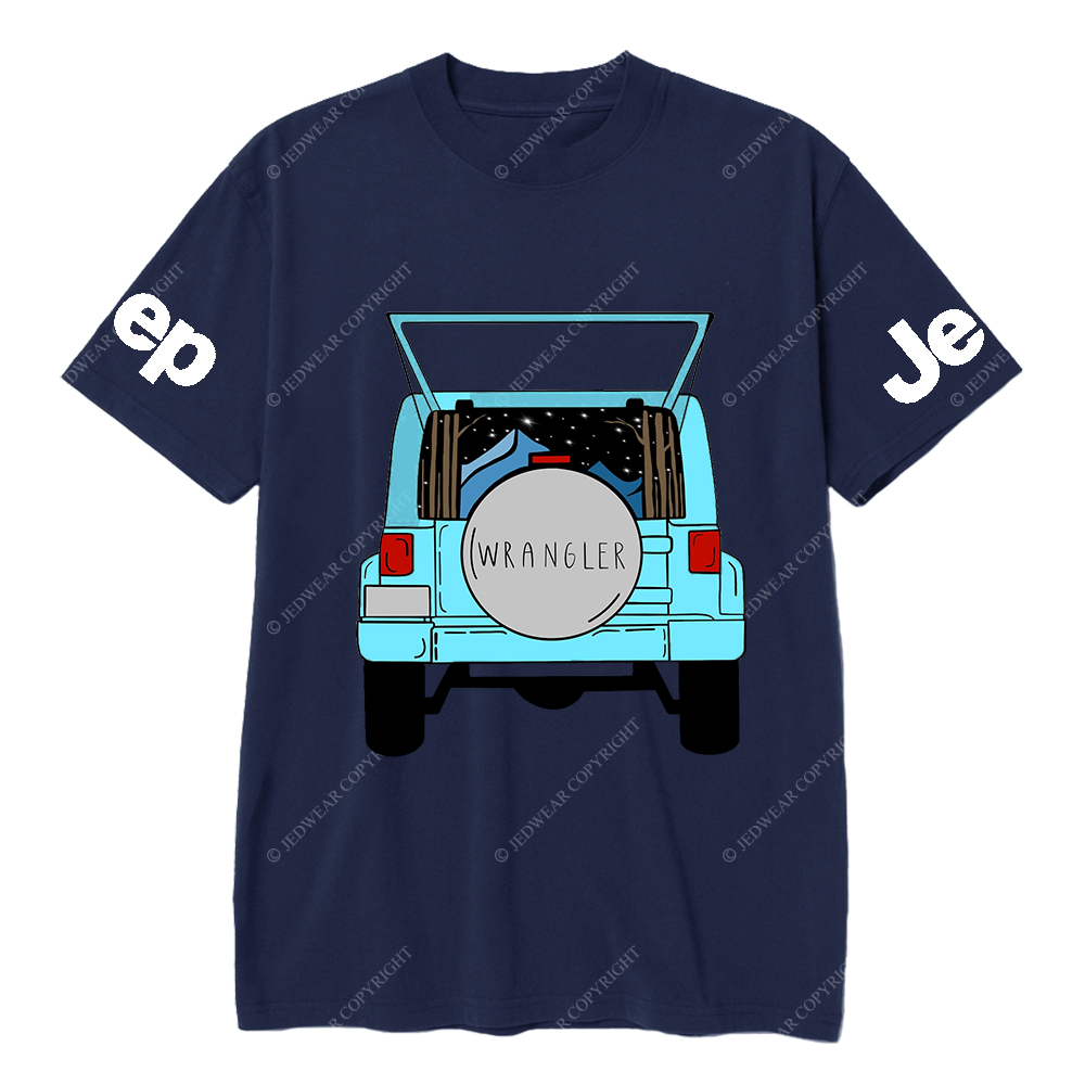 Starry Night Adventure with Blue wrangler JP T-shirt