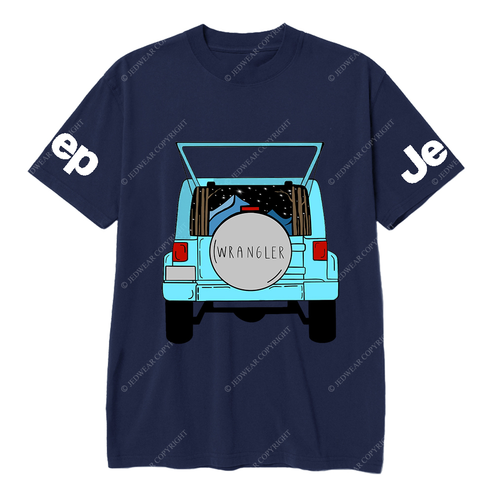 Starry Night Adventure with Blue wrangler JP T-shirt