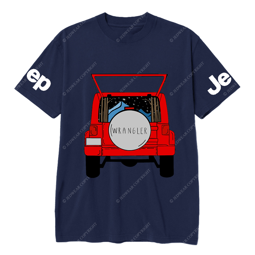 Starry Night Adventure with Red  wrangler JP T-shirt
