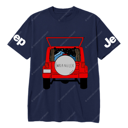 Starry Night Adventure with Red  wrangler JP T-shirt