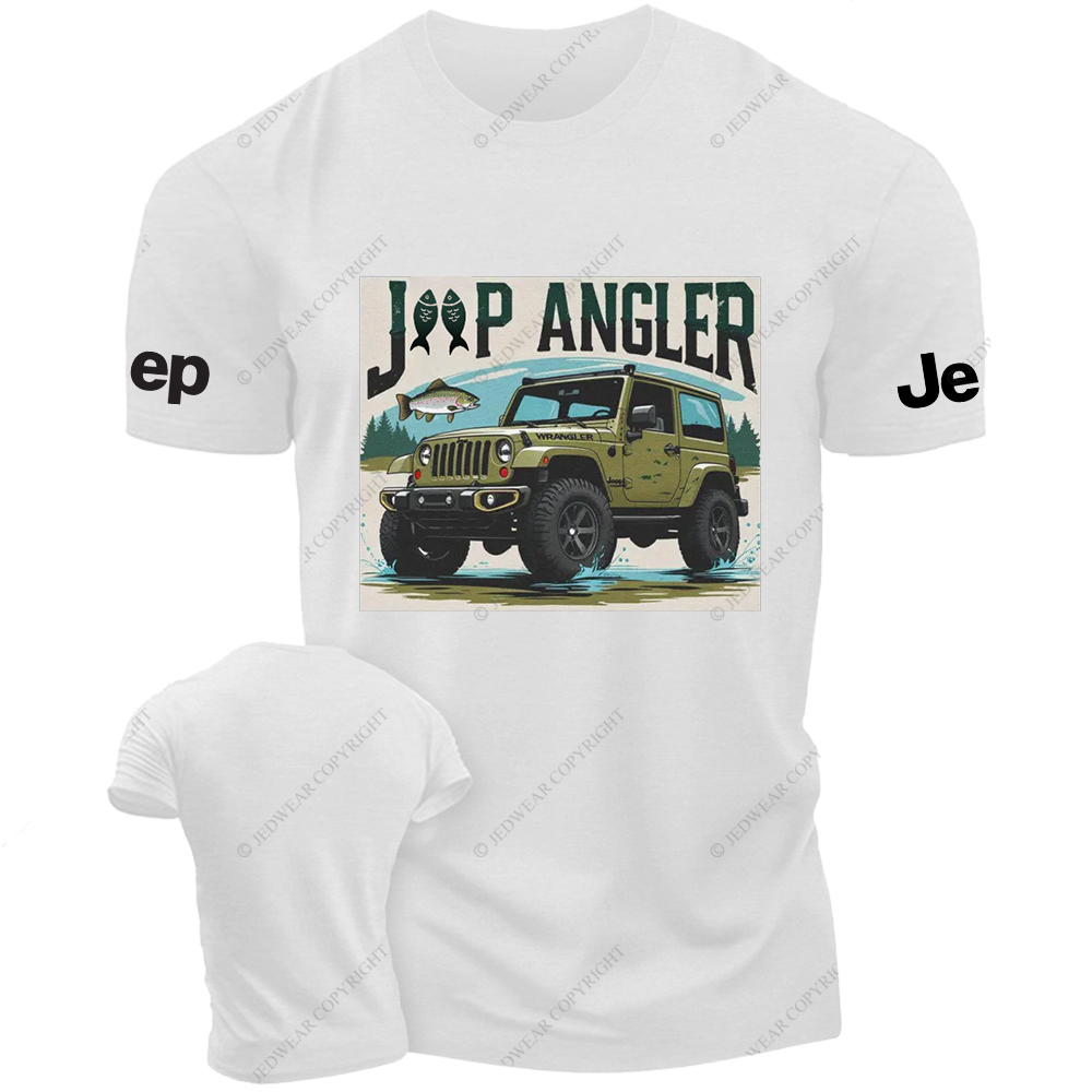 Angler Outside Water Fishing Jp T-Shirt