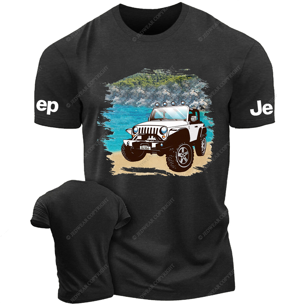 Jp Car By The Lake Jp T-Shirt