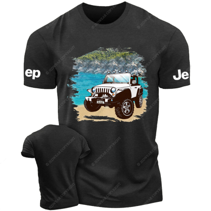 Jp Car By The Lake Jp T-Shirt
