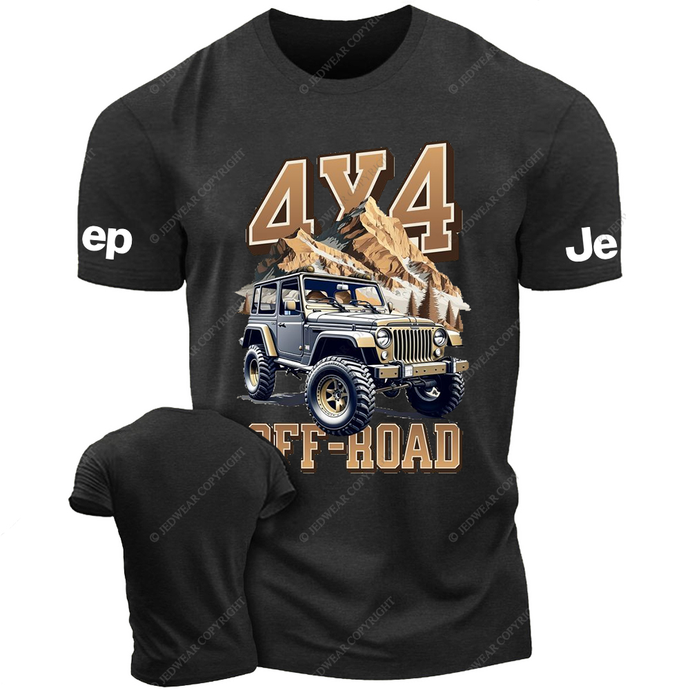 Off-Road Adventure 4x4 Mountains Jp T-Shirt
