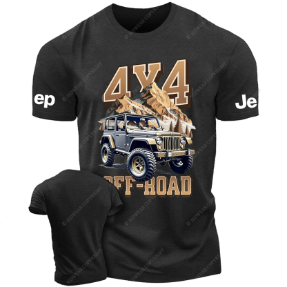 Off-Road Adventure 4x4 Mountains Jp T-Shirt