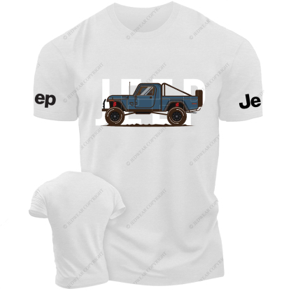 Blue Vintage Dump Truck Retro Style Jp T-Shirt