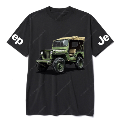 Vintage Military Green Jp with Canvas Top JP T-shirt