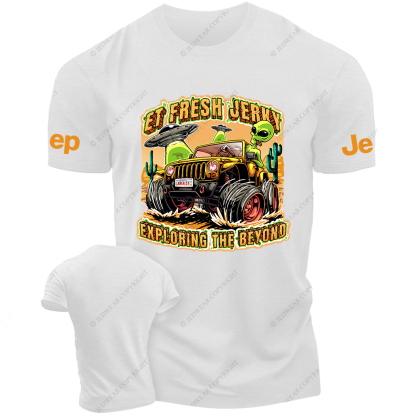 Cartoon Alien ET Fresh Jerky Exploring The Beyond Jp T-Shirt