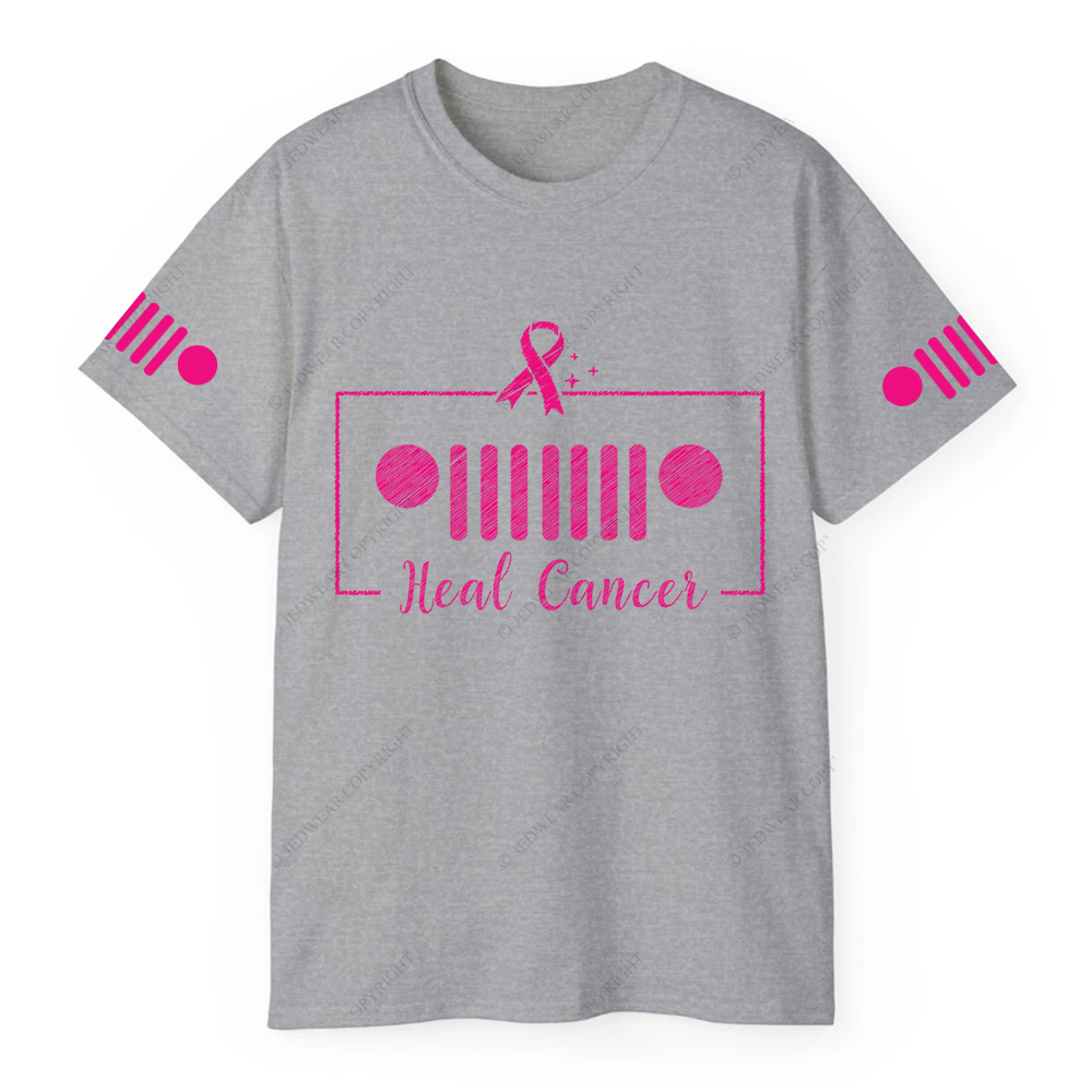 Breast Cancer Heal Cancer Breast Cancer Awareness Jp T-Shirt