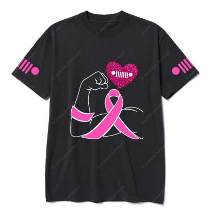 Defeating Breast Cancer Come On Love Arms Jp T-Shirt