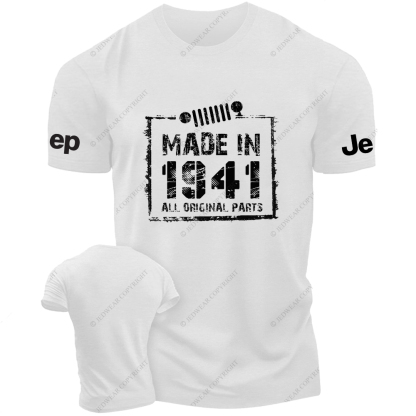 Made In 1941 All Original Parts Vintage Style Jp T-Shirt