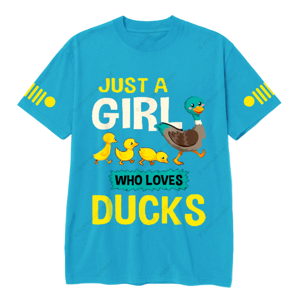 Just A Girl Who Loves Ducks Jp T-Shirt
