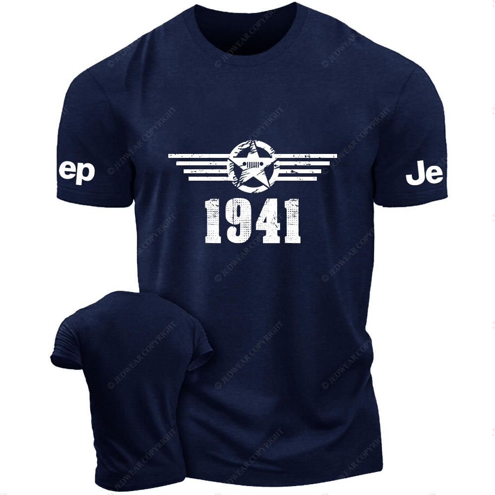 Military Star Rectangle Time JP T-Shirt