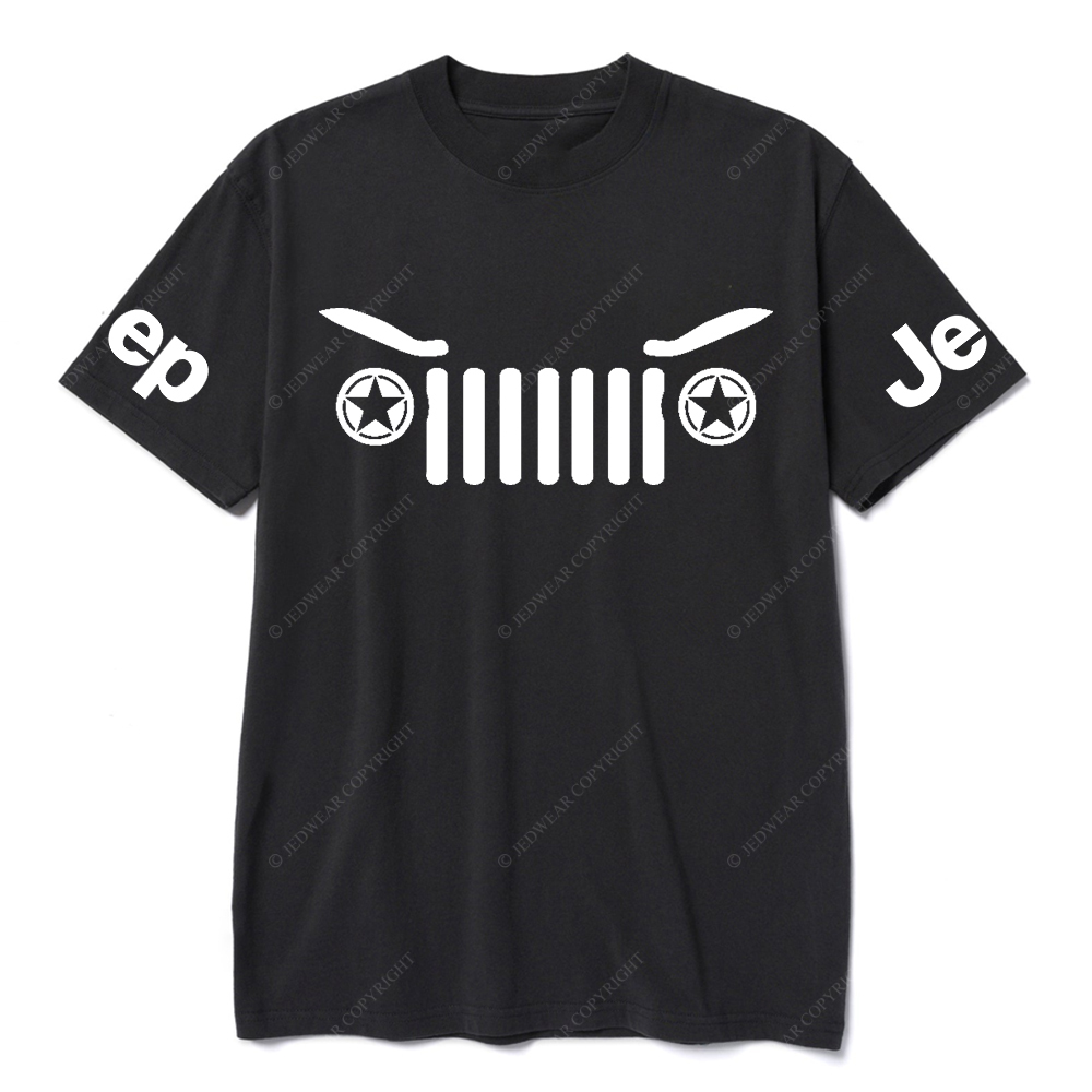 Iconic Jp Grill and Star Emblem JP T-shirt
