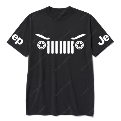 Iconic Jp Grill and Star Emblem JP T-shirt
