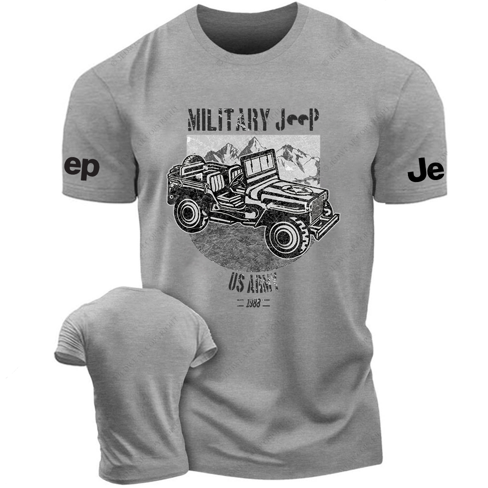 Military US Jp Army 1988 Vintage Style Mountain Jp T-Shirt