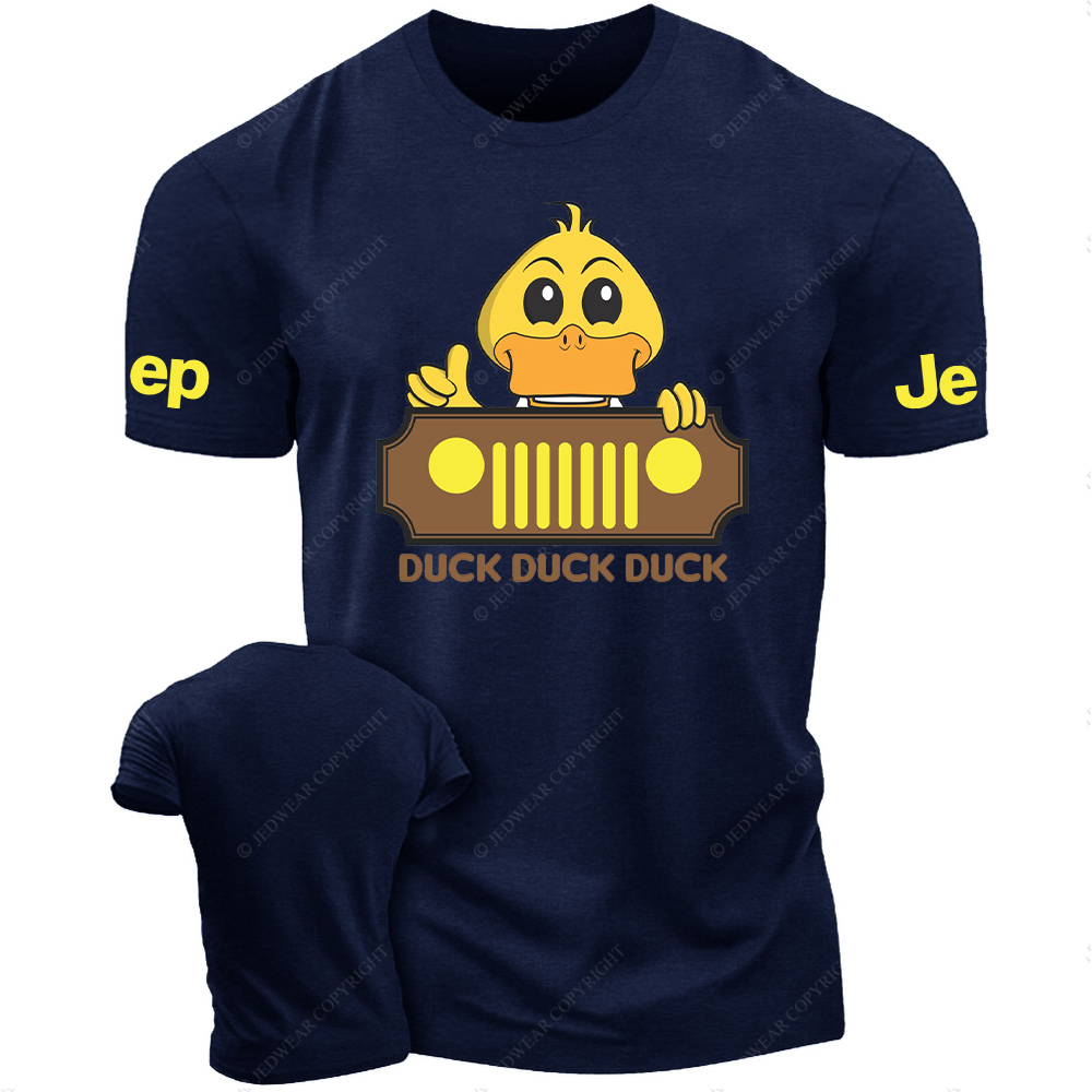 Funny Ducks And Cars T-Shirt