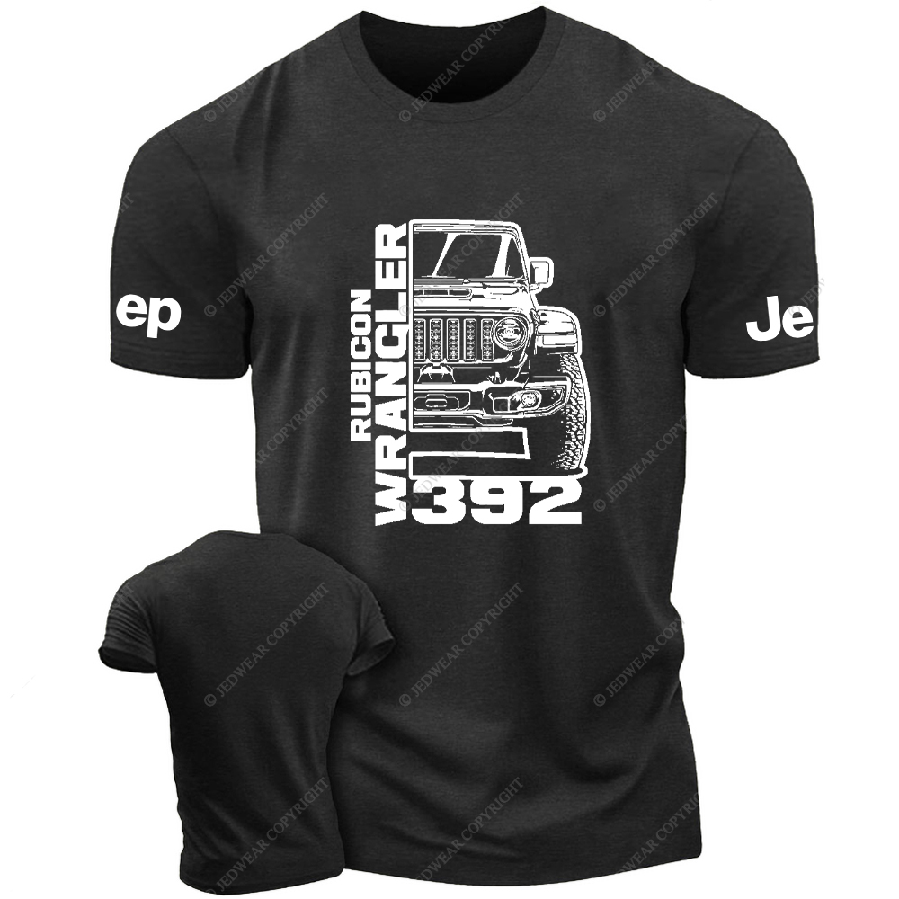Rubicon Wrangler 392 V8 Trail King Off-Road Muscle Icon Jp T-Shirt