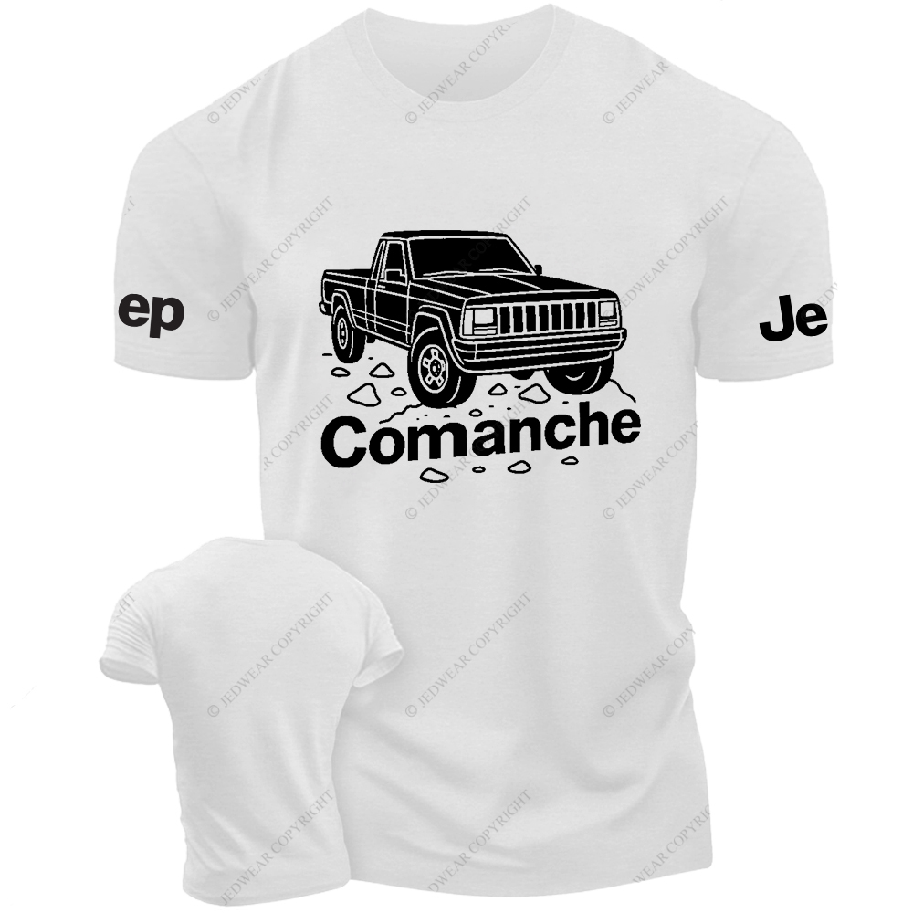 Comanche MJ Action Shot Line Art Jp T-Shirt