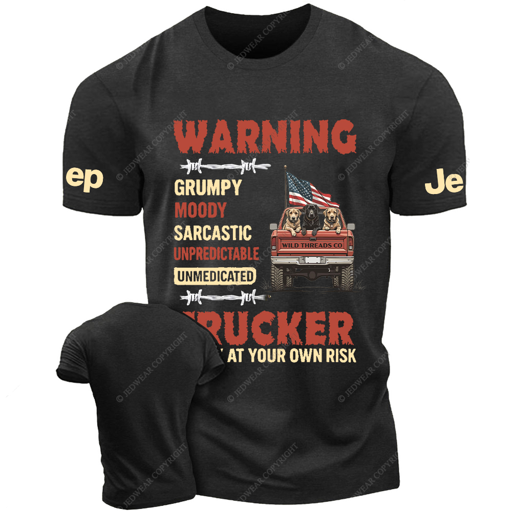 Being Nice To People Trucker Job Quote Jp T-Shirt