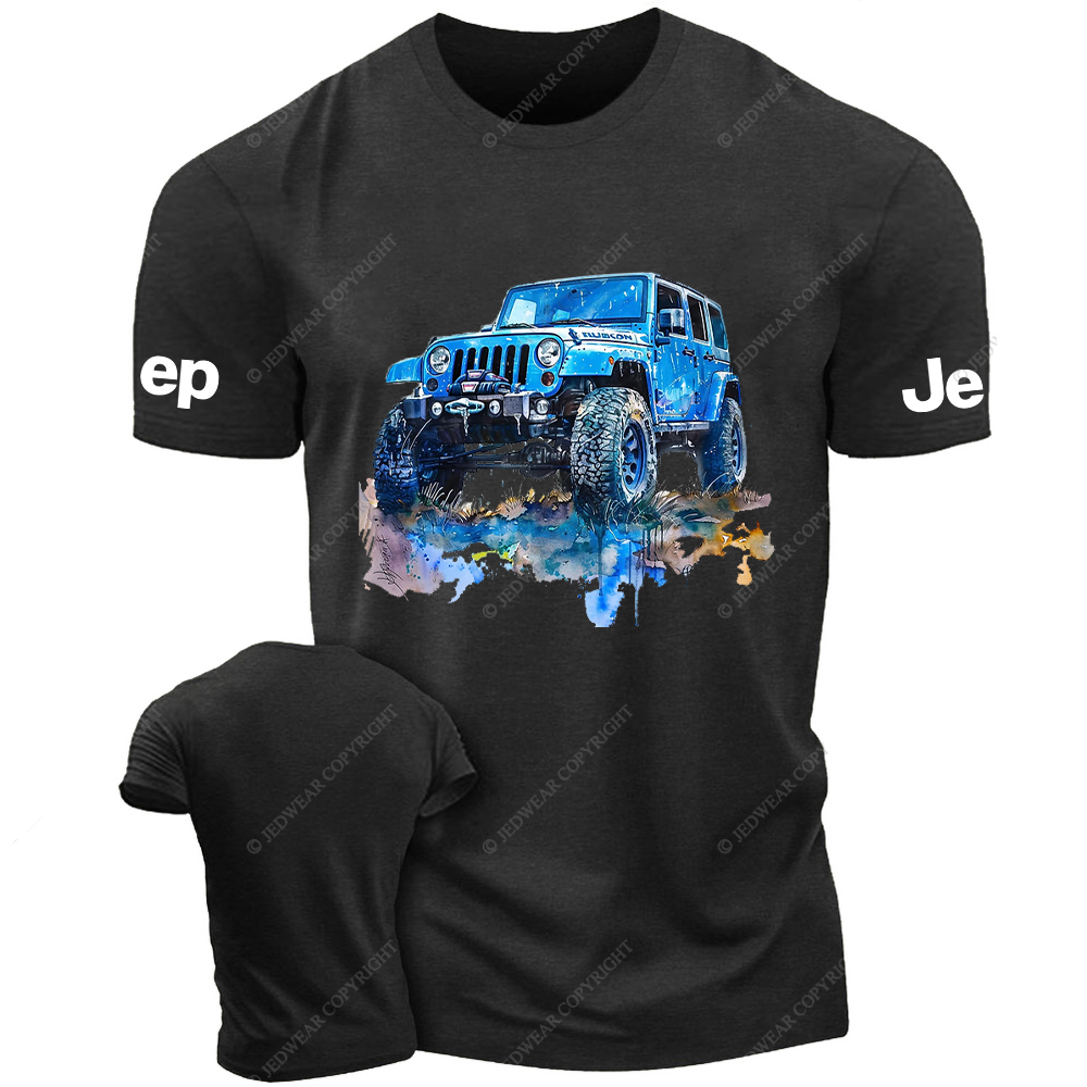 Jp Wrangler Rubicon Ink Colorful  Jp T-Shirt
