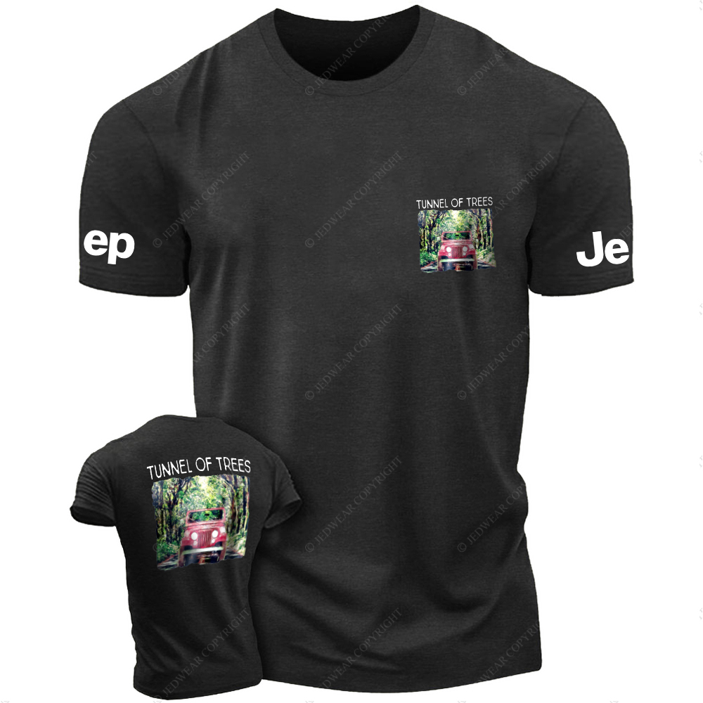 Tonnel Of Trees Road Gress JP T-Shirt