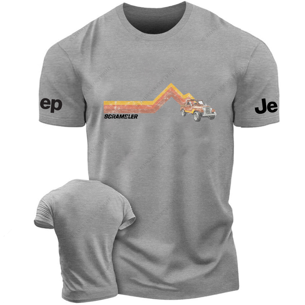 CJ-8 Scrambler Stripe Jp T-Shirt