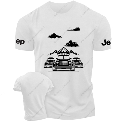 Minimalist Car Black And White Sketch Jp T-Shirt