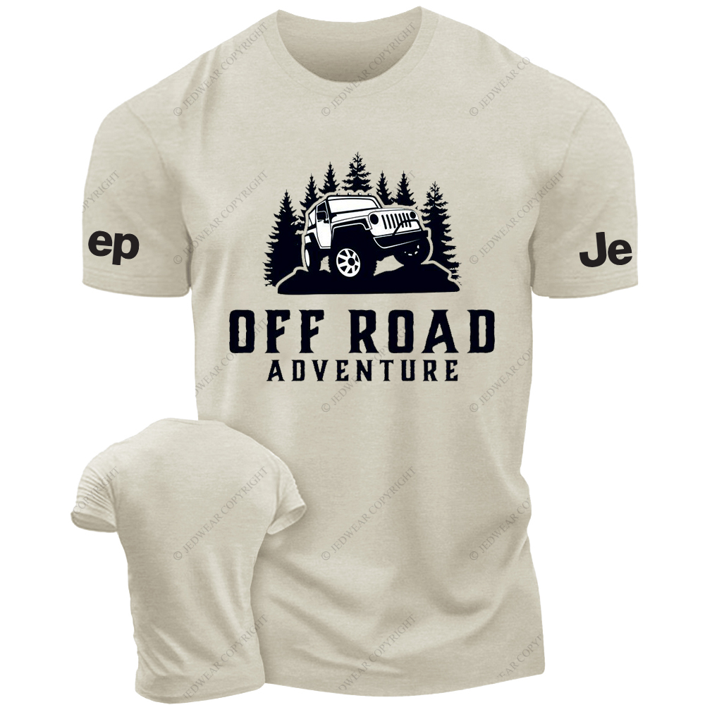 Off Road Adventure  Mountains Tree JP T-Shirt