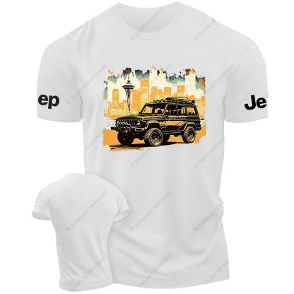 Seattle Wagoneer Off-Road Vintage Old Vehicle Jp T-Shirt