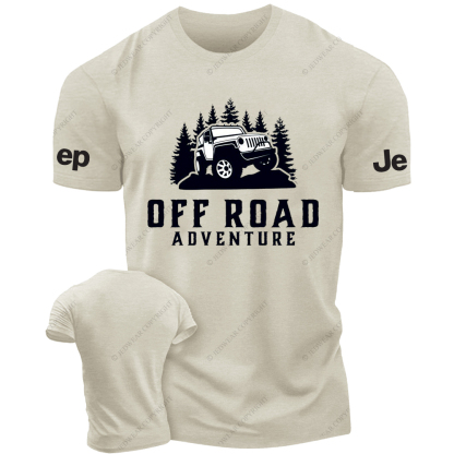 Off Road Adventure  Mountains Tree JP T-Shirt