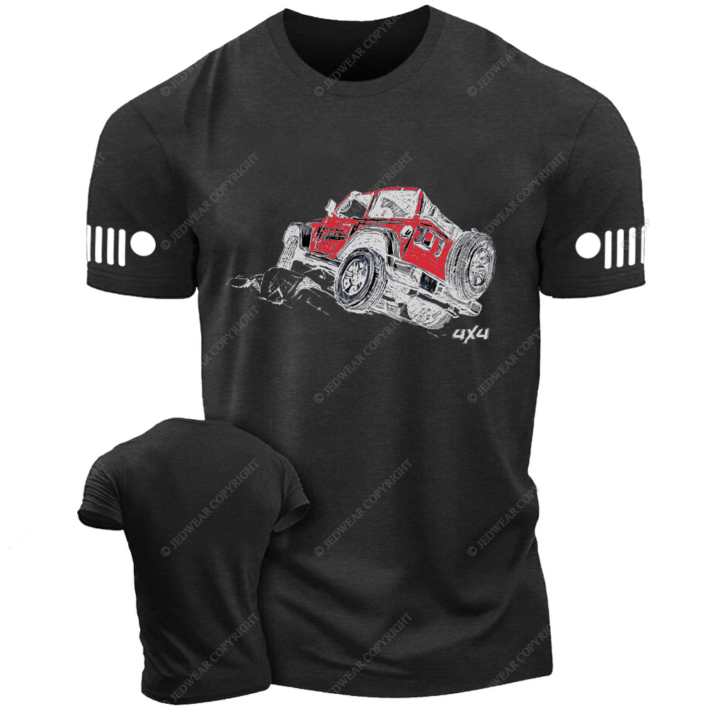 Rubicon Colorful Hand-Painted Jp T-shirt